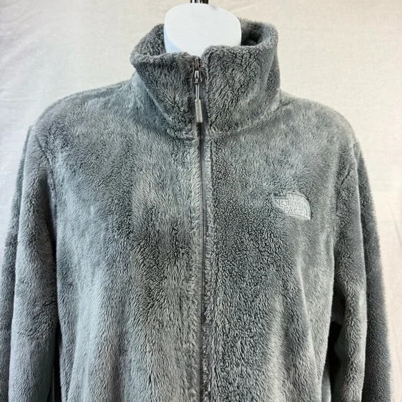The North Face Osito Women's Gray Fleece Jacket Size XL - Picture 3 of 9